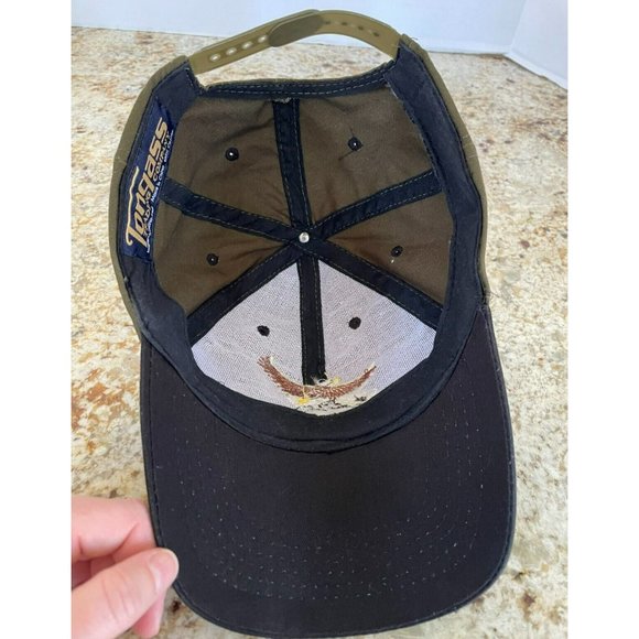Vintage Tongass Trading Company Alaska Eagle Ball Cap Snap Back Hat - Picture 9 of 10